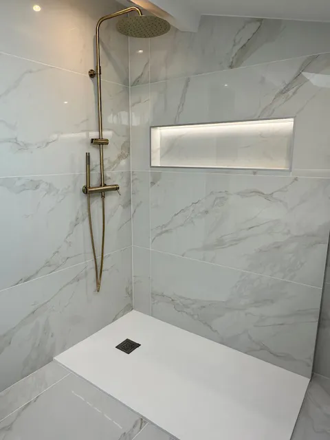 Rénovation d'une salle de bain haut de gamme près de Lyon - Bel Renov