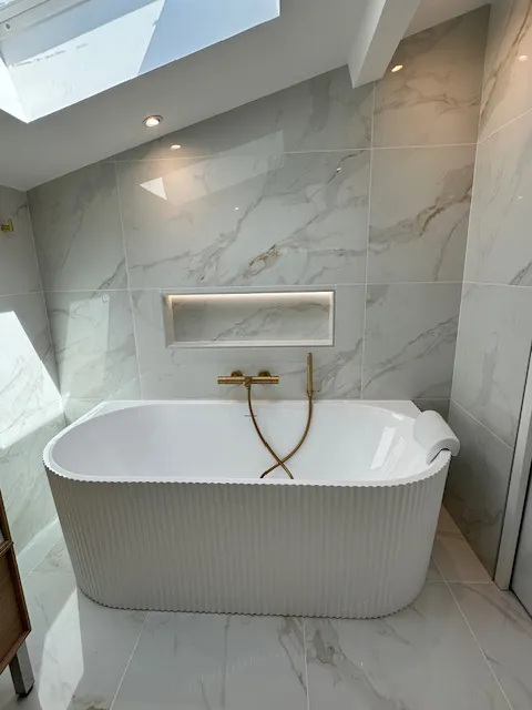 Rénovation d'une salle de bain haut de gamme près de Lyon - Bel Renov
