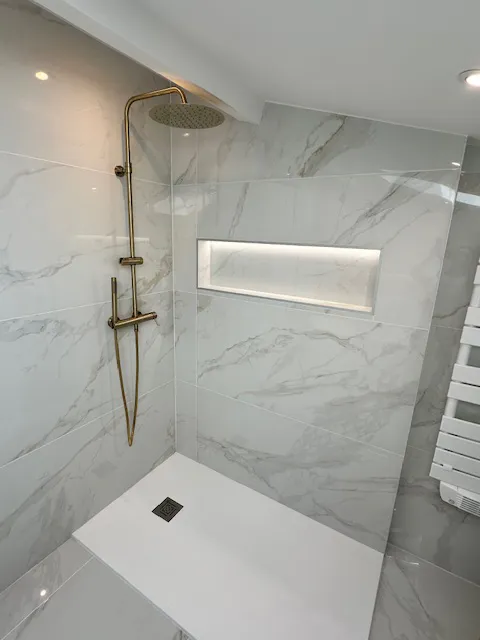 Rénovation d'une salle de bain haut de gamme près de Lyon - Bel Renov